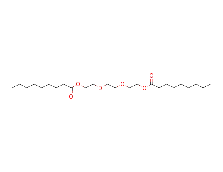 Molecular Structure of 106-06-9 (Nonanoic acid,1,1'-[1,2-ethanediylbis(oxy-2,1-ethanediyl)] ester)