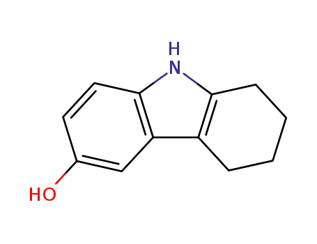 Molecular Structure of 13314-76-6 (1,2,3,4-tetrahydro-6-hydroxycarbazole)