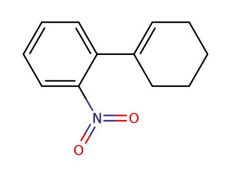 Molecular Structure of 859219-19-5 (1-cyclohexenyl-2-nitrobenzene)