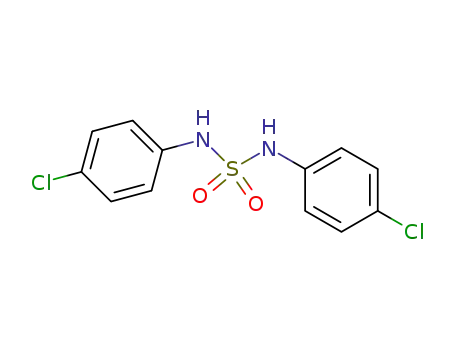 Molecular Structure of 41253-04-7 (Sulfamide, N,N'-bis(4-chlorophenyl)-)
