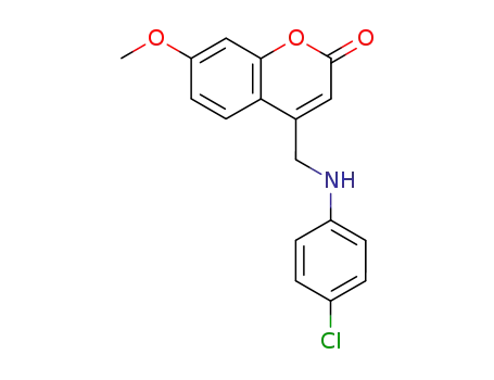 4-[(4-Chloro-phenylamino)-methyl]-7-methoxy-chromen-2-one