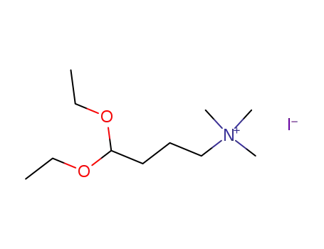 Molecular Structure of 1116-78-5 (TMABAL diethyl acetal iodide)