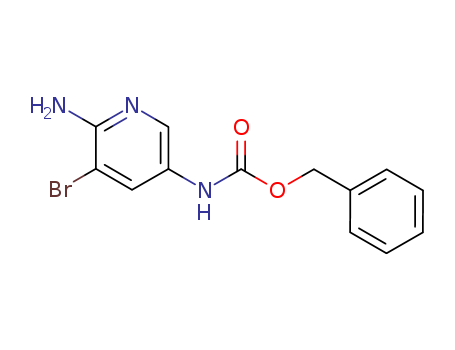 Carbamic acid, (6-amino-5-bromo-3-pyridinyl)-, phenylmethyl ester