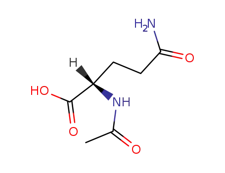 Molecular Structure of 193158-96-2 (L-Glutamine,  N2-acetyl-,  radical  ion(1-)  (9CI))