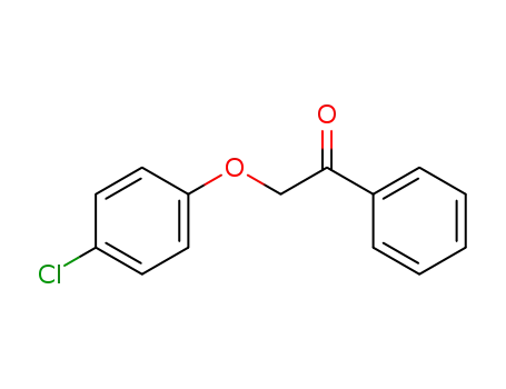 Molecular Structure of 18859-48-8 (2-(4-chlorophenoxy)-1-phenylethanone)