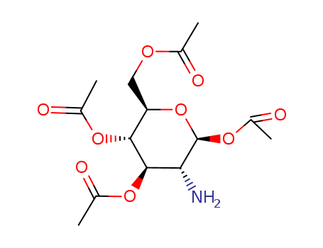 b-D-Glucopyranose,2-amino-2-deoxy-, 1,3,4,6-tetraacetate