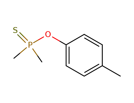 Molecular Structure of 5553-03-7 (O-(p-tolyl) dimethylphosphinothioate)