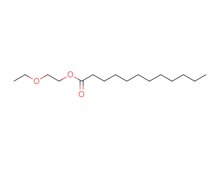 Molecular Structure of 106-13-8 (Dodecanoic acid,2-ethoxyethyl ester)