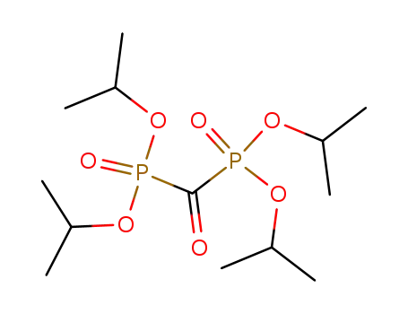 Molecular Structure of 161063-26-9 (tetraisopropyl carbonylbisphosphonate)