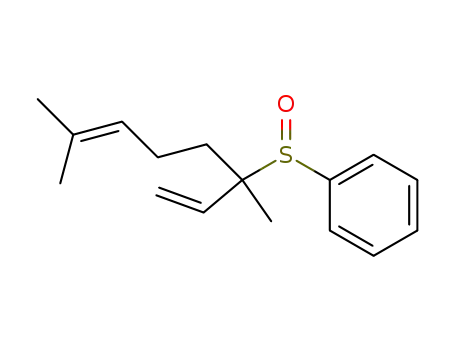 (3,7-Dimethyl-octa-1,6-diene-3-sulfinyl)-benzene