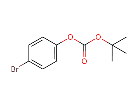 Molecular Structure of 436848-01-0 (4-bromo-1-(tert-butoxycarbonyloxy)benzene)