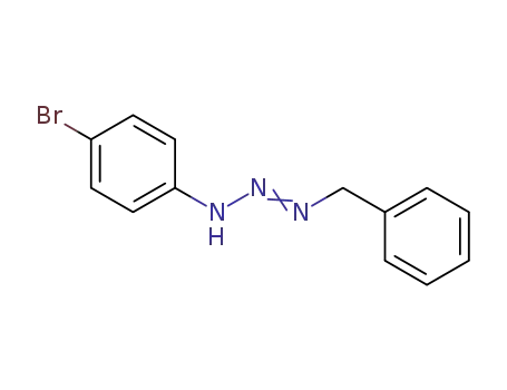 Molecular Structure of 85013-27-0 (3-Benzyl-1-p-bromophenyltriazene)