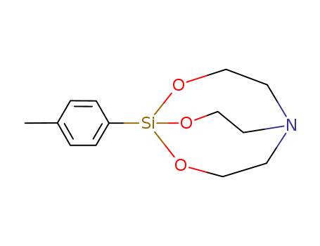 1-(4-methylphenyl)-2,8,9-trioxa-5-aza-1-silabicyclo[3.3.3]undecane