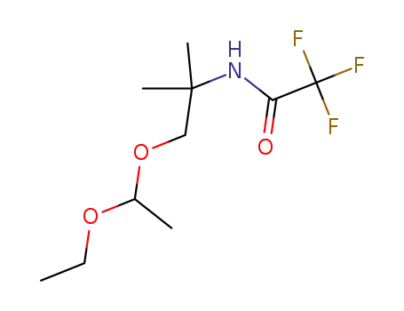 N-[1-(1-ethoxyethoxy)-2-methylpropan-2-yl]-2,2,2-trifluoroacetamide