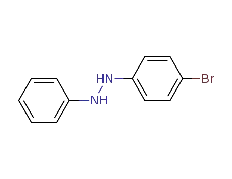 Molecular Structure of 7466-30-0 (1-(4-bromophenyl)-2-phenylhydrazine)