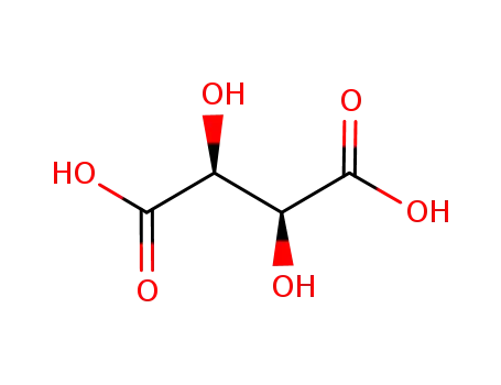 Molecular Structure of 138508-61-9 (DL-Tartaric Acid)
