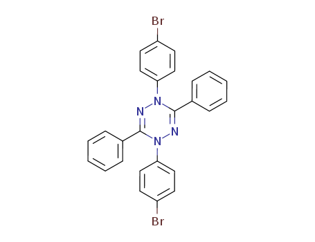 1,4-bis(4-bromophenyl)-3,6-diphenyl-1,2,4,5-tetrazine cas  69374-51-2