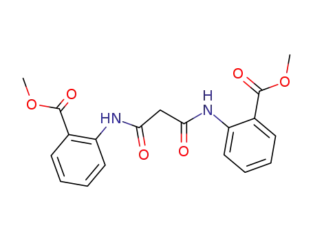 Benzoic acid, 2,2'-[(1,3-dioxo-1,3-propanediyl)diimino]bis-, dimethyl
ester