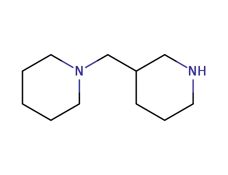 Molecular Structure of 81310-56-7 (1-(PIPERIDIN-3-YLMETHYL)PIPERIDINE)
