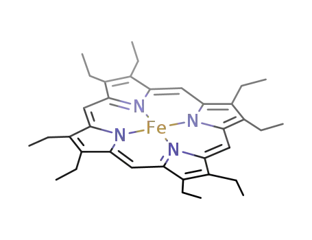 Molecular Structure of 61085-06-1 (octaethylheme)
