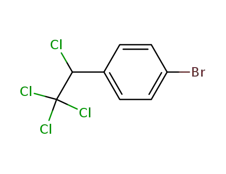 Molecular Structure of 4714-31-2 (1-Brom-4-<1,2,2,2-tetrachlor-ethyl>-benzol)