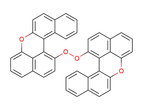 Molecular Structure of 120579-49-9 (bis-dibenzo[<i>a</i>,<i>kl</i>]xanthen-1-yl-peroxide)
