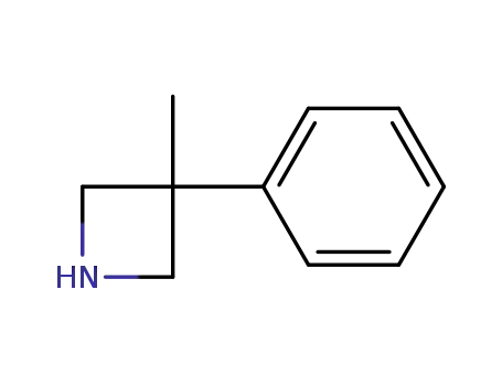 Molecular Structure of 5961-33-1 (3-Methyl-3-phenyl-azetidine)