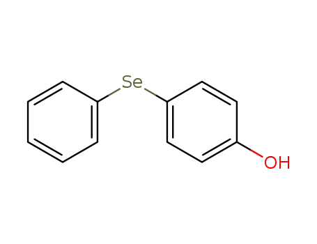 Molecular Structure of 80448-02-8 (Phenol, 4-(phenylseleno)-)