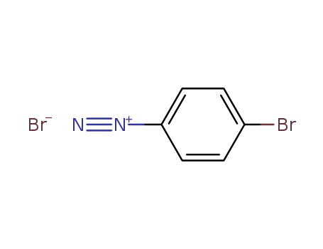 Molecular Structure of 2028-82-2 (Benzenediazonium, 4-bromo-, bromide)
