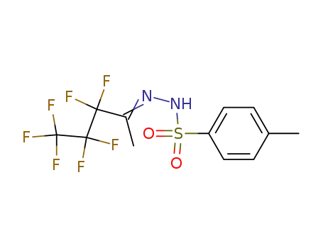 3,3,4,4,5,5,5-heptafluoro-pentan-2-one (toluene-4-sulfonyl)-hydrazone