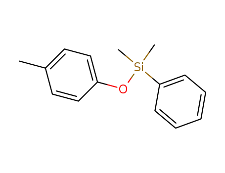 Phenyl-dimethyl-p-methylphenoxysilan