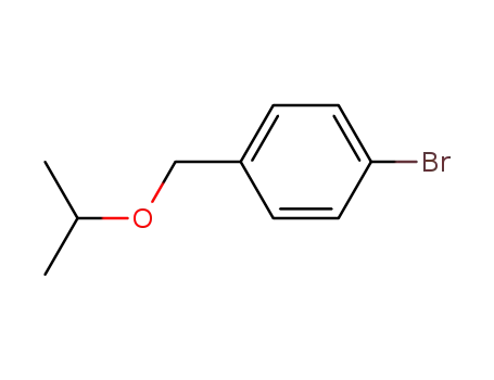 Molecular Structure of 98446-84-5 (1-broMo-4-(isopropoxyMethyl)benzene)