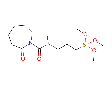 N-[1-Oxo-5-(trimethoxysilyl)-2-azapentyl]caprolactam