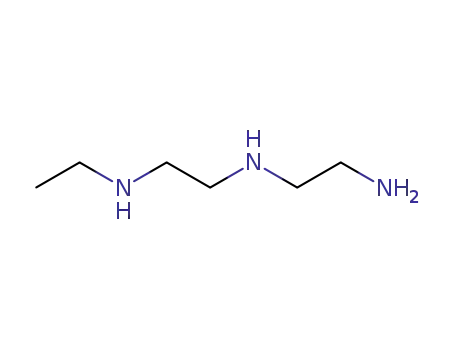 Molecular Structure of 137554-10-0 (1,2-Ethanediamine, N-(2-aminoethyl)-N'-ethyl-)