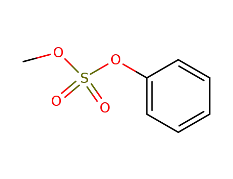 Molecular Structure of 66735-55-5 (phenyl methyl sulfate)