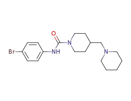 4-piperidin-1-ylmethyl-piperidine-1-carboxylic acid (4-bromo-phenyl)amide