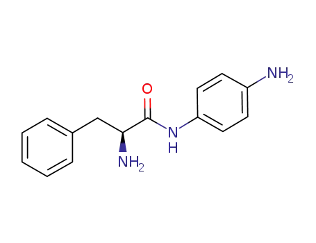 Molecular Structure of 112670-70-9 (Benzenepropanamide, a-amino-N-(4-aminophenyl)-, (S)-)