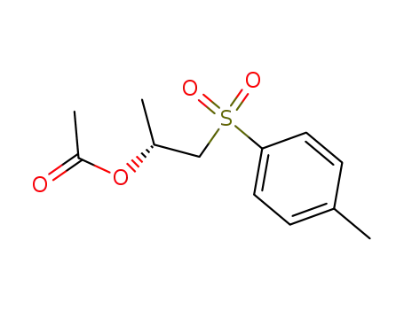acetic acid (R)-2-(4-methylphenyl)sulfonyl-1-methyl-ethyl ester