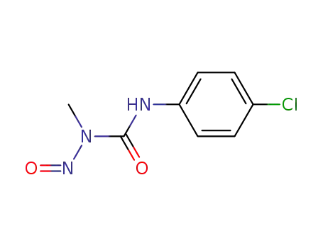 Molecular Structure of 25355-61-7 (N-methyl-N'-(4-chlorophenyl)-N-nitrosourea)
