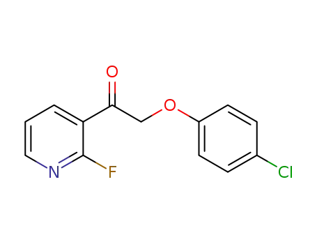 1-(2-fluoro-pyridin-3-yl)-2-(4-chloro-phenoxy)-ethanone