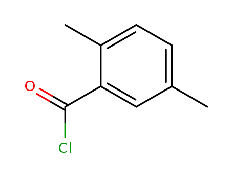 Molecular Structure of 22328-43-4 (Benzoyl chloride, 2,5-dimethyl- (6CI,7CI,8CI,9CI))