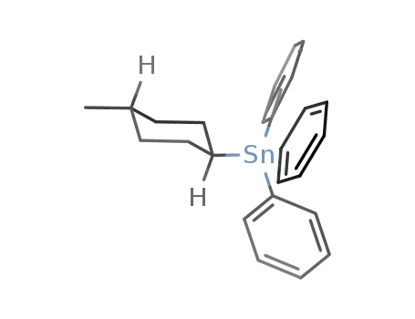 Stannane, (4-methylcyclohexyl)triphenyl-, trans-
