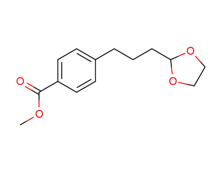methyl 4-[3-(1,3-dioxolan-2-yl)propyl]benzoate