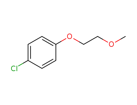 Molecular Structure of 60893-72-3 (Benzene, 1-chloro-4-(2-methoxyethoxy)-)