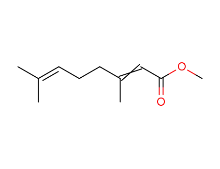 Molecular Structure of 2349-14-6 (Methylgeranate)
