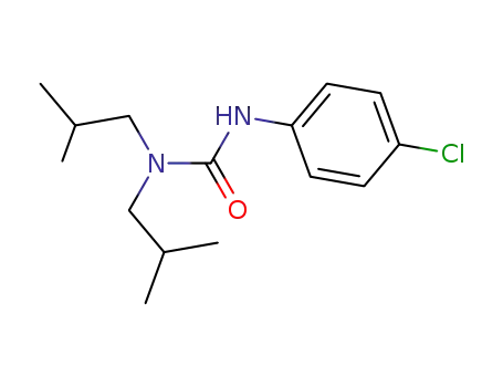 Molecular Structure of 82744-94-3 (3-(4-Chloro-phenyl)-1,1-diisobutyl-urea)