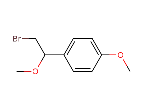 1-(2-bromo-1-methoxyethyl)-4-methoxybenzene