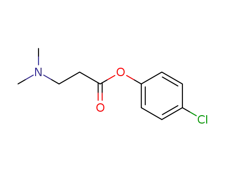 4-chlorophenyl 3,3-dimethylaminopropionate