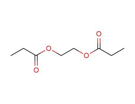 Molecular Structure of 123-80-8 (glycol dipropionate)