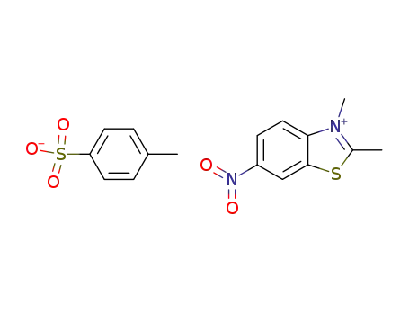 2,3-디메틸-6-니트로벤조티아졸륨 p-톨루엔술포네이트